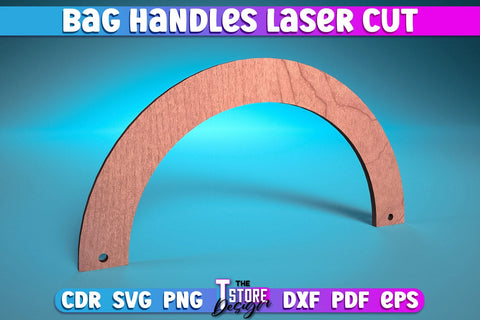 Bag Handles Laser Cut | Accessories Laser Cut Design | CNC Files SVG The T Store Design 