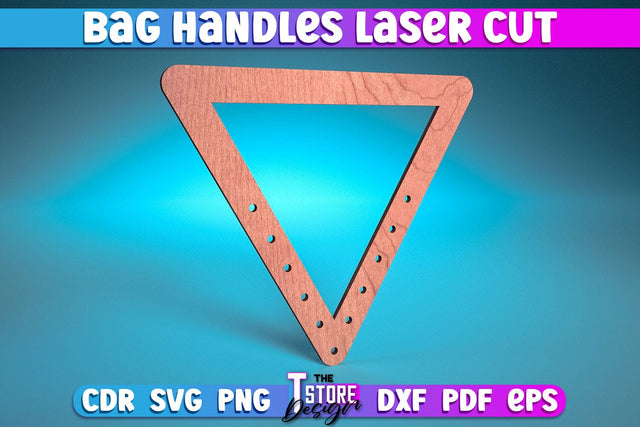 Bag Handles Laser Cut | Accessories Laser Cut Design | CNC Files SVG The T Store Design 