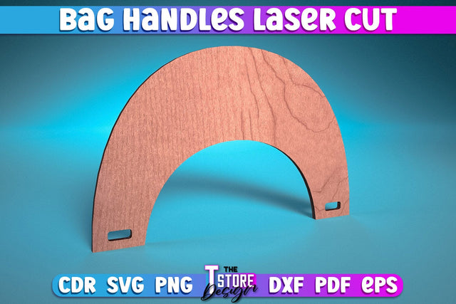 Bag Handles Laser Cut | Accessories Laser Cut Design | CNC Files SVG The T Store Design 
