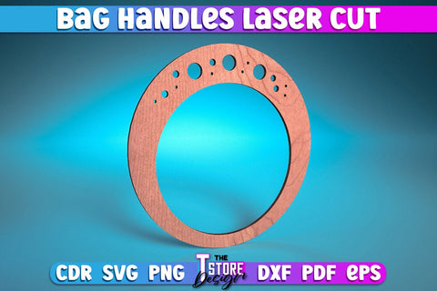 Bag Handles Laser Cut | Accessories Laser Cut Design | CNC Files SVG The T Store Design 