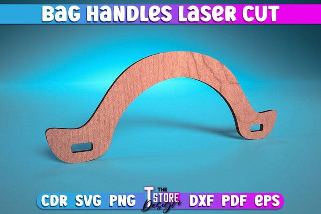 Bag Handles Laser Cut | Accessories Laser Cut Design | CNC Files SVG The T Store Design 