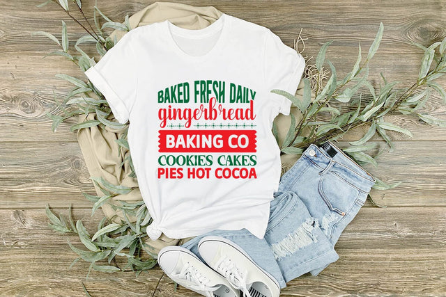 Baked fresh daily gingerbread baking co cookies cakes pies hot cocoa SVG Angelina750 