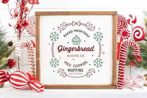 Baked fresh daily gingerbread baking co pies cookies muffins hot cocoa SVG Angelina750 