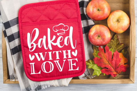 Baked with love Svg Design SVG Regulrcrative 