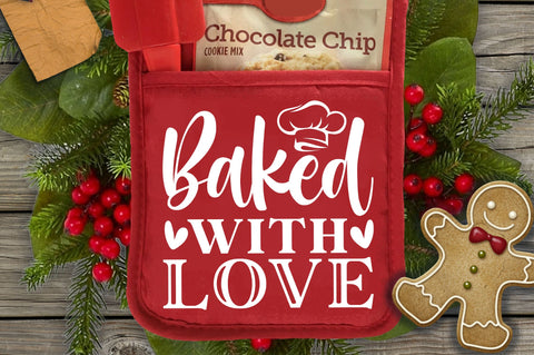 Baked with love Svg Design SVG Regulrcrative 