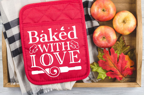 Baked with love Svg Design SVG Regulrcrative 