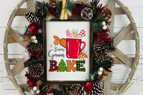 Bakers Gonna Bake, Christmas Baking Sublimation Sublimation CraftLabSVG 
