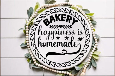 Bakery happiness is homemade SVG Angelina750 