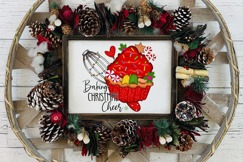 Baking Christmas Cheer PNG Sublimation Sublimation CraftLabSVG 