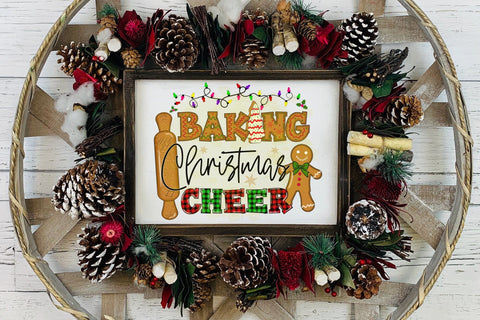 Baking Christmas Cheer PNG Sublimation Sublimation CraftLabSVG 