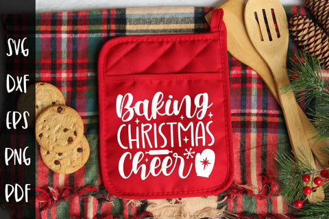Baking Christmas Cheer | Pot Holder SVG SVG CraftLabSVG 