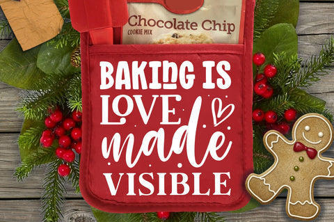 Baking is love made visible Svg Design SVG Regulrcrative 