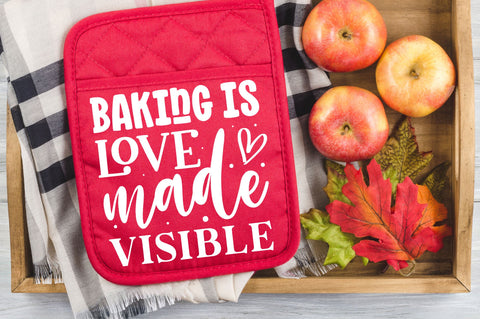 Baking is love made visible Svg Design SVG Regulrcrative 