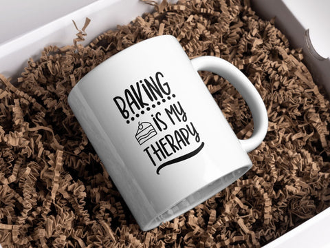 Baking Is My Therapy SVG SVG Paige Cole Studio 
