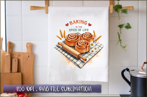 Baking is the spice of life Sublimation Sublimation Shetara Begum 