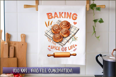Baking is the spice of life Sublimation Sublimation Shetara Begum 