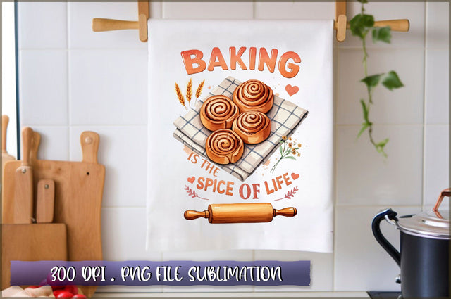 Baking is the spice of life Sublimation Sublimation Shetara Begum 