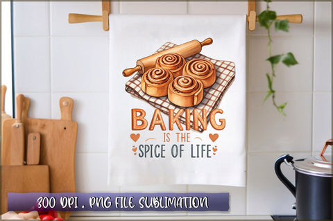 Baking is the spice of life Sublimation Sublimation Shetara Begum 