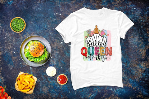 Baking Queen Dorky | Funny Kitchen Sublimation Sublimation CraftLabSVG 