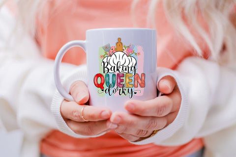 Baking Queen Dorky | Funny Kitchen Sublimation Sublimation CraftLabSVG 