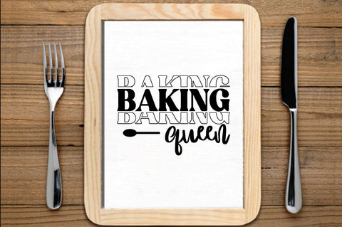 Baking queen , Kitchen svg bundle, Kitchen svg, Kitchen Quotes, Funny Quotes, Funny Svg SVG farhad farhad 