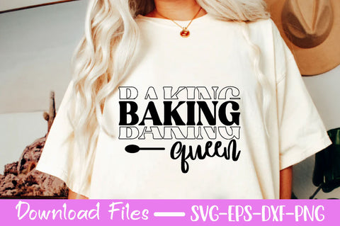 Baking queen , Kitchen svg bundle, Kitchen svg, Kitchen Quotes, Funny Quotes, Funny Svg SVG farhad farhad 