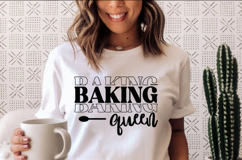 Baking queen , Kitchen svg bundle, Kitchen svg, Kitchen Quotes, Funny Quotes, Funny Svg SVG farhad farhad 