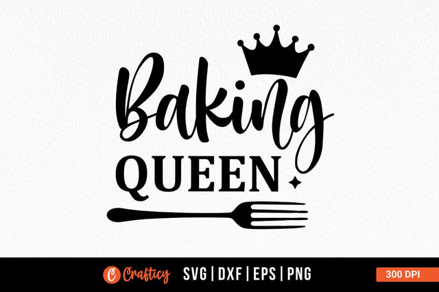 Baking queen SVG Design SVG Designangry 