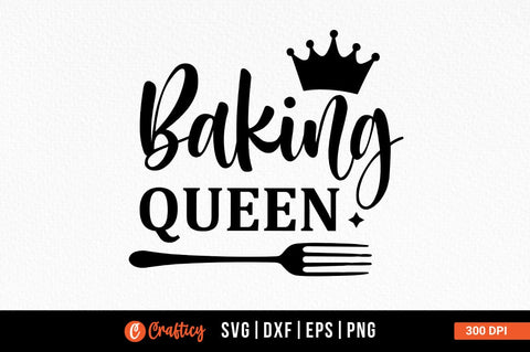Baking queen SVG Design SVG Designangry 