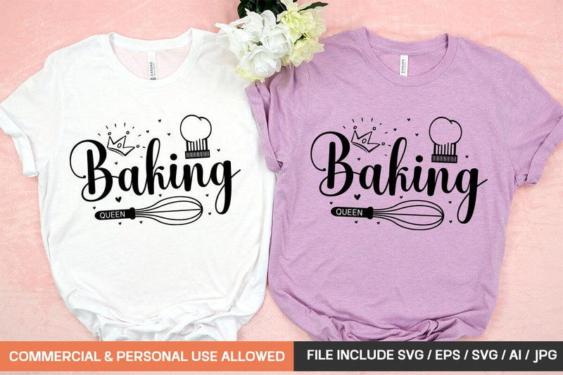 Baking Queen Svg Design SVG designmaster24 