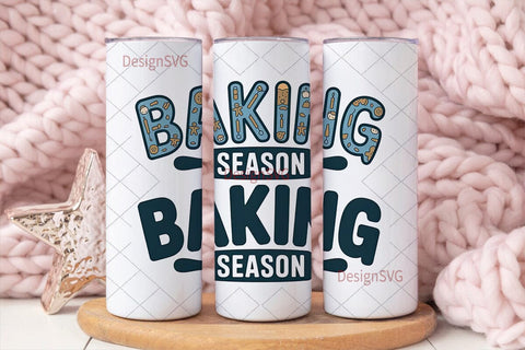 Baking Season 20oz Tumbler Design Sublimation DesignSVG 