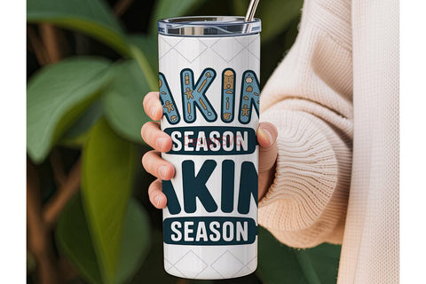 Baking Season 20oz Tumbler Design Sublimation DesignSVG 