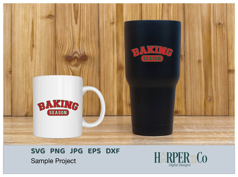 Baking Season SVG PNG Cut EPS File SVG HarperNCo 