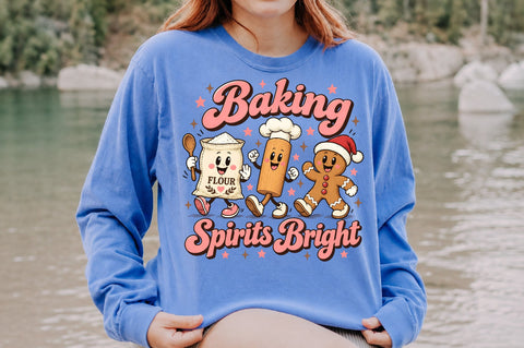 Baking Spirits Bright Christmas PNG SVG nirmal108roy 