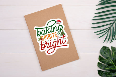 Baking spirits Sticker Design Sublimation Regulrcrative 