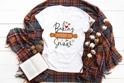 Baking Through the Snow | Christmas PNG Sublimation Sublimation CraftLabSVG 