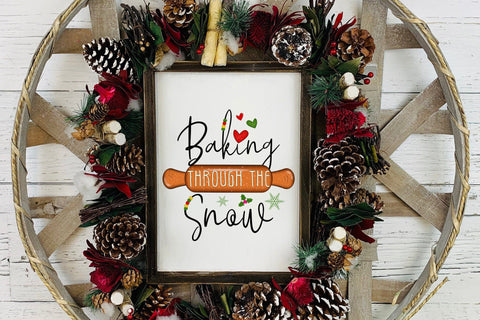Baking Through the Snow | Christmas PNG Sublimation Sublimation CraftLabSVG 