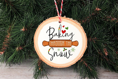 Baking Through the Snow | Christmas PNG Sublimation Sublimation CraftLabSVG 