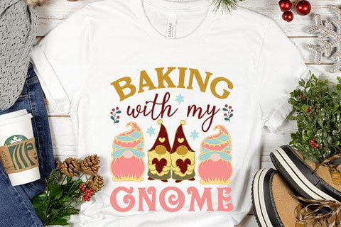 baking with my gnome SVG Angelina750 