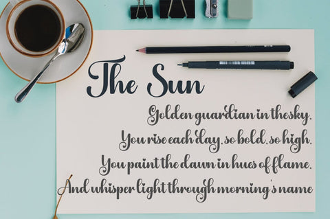 Bali Baby Font Studio Natural Ink 