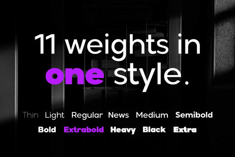 Balimo – Modern Sans Serif Family Font Arterfak Project 