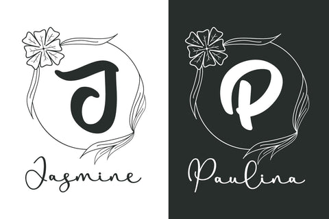 Balista Monogram Font Afandi Studio 