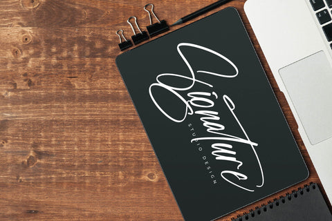 Ballemyatss - Modern Signature Script Font Letterena Studios 