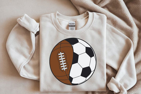 Baller Mom SVG: Football Soccer Design SVG DesignDestine 