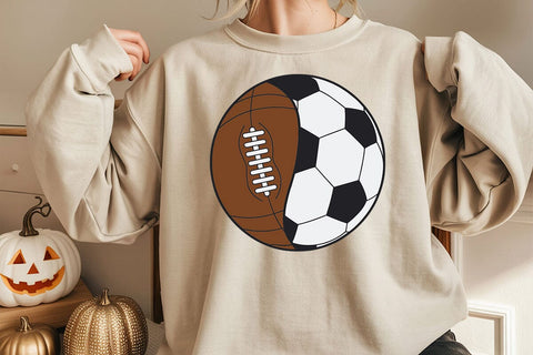 Baller Mom SVG: Football Soccer Design SVG DesignDestine 