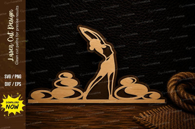 Ballerina Heart Dance Laser Cut SVG File SVG Regulrcrative 