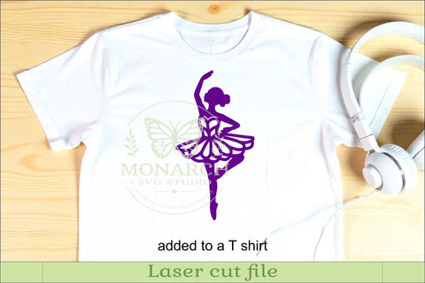 Ballerina SVG Bundle | Ballet Wall Art Files for Laser Cutting and Girls Room Decor SVG APInspireddesigns 