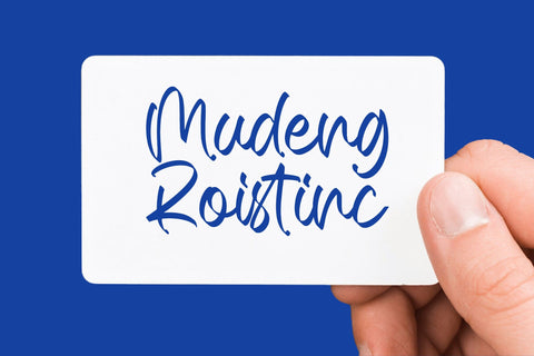 Ballery Skinton - Bold Handwritten Font Font Letterena Studios 