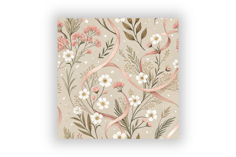 Balletcore Digital Paper Pack, Soft Feminine Floral Seamless Patterns, Scrapbooking & Printable Crafts Digital Pattern FloridPrintables 