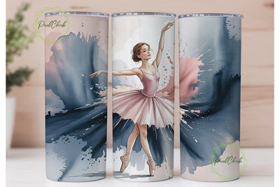 BalleTHSP Dream 20oz Tumbler Wrap Sublimation PixelChick 